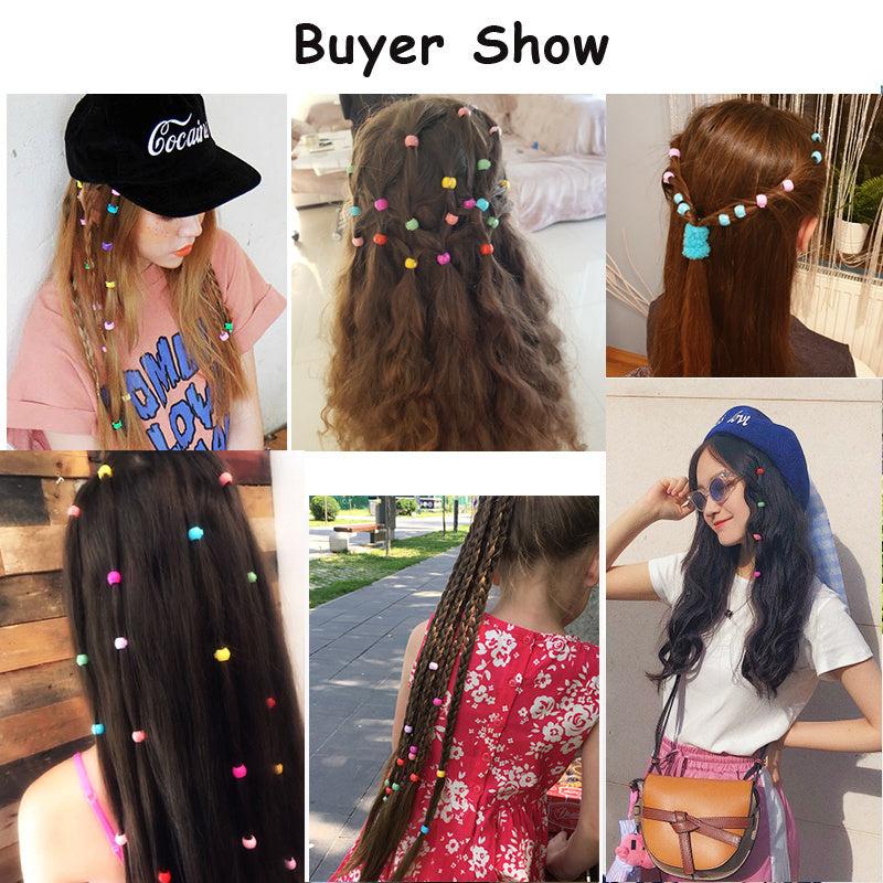 Colorful Hair Claw for Braids Kids Girls Women Hair Accessories