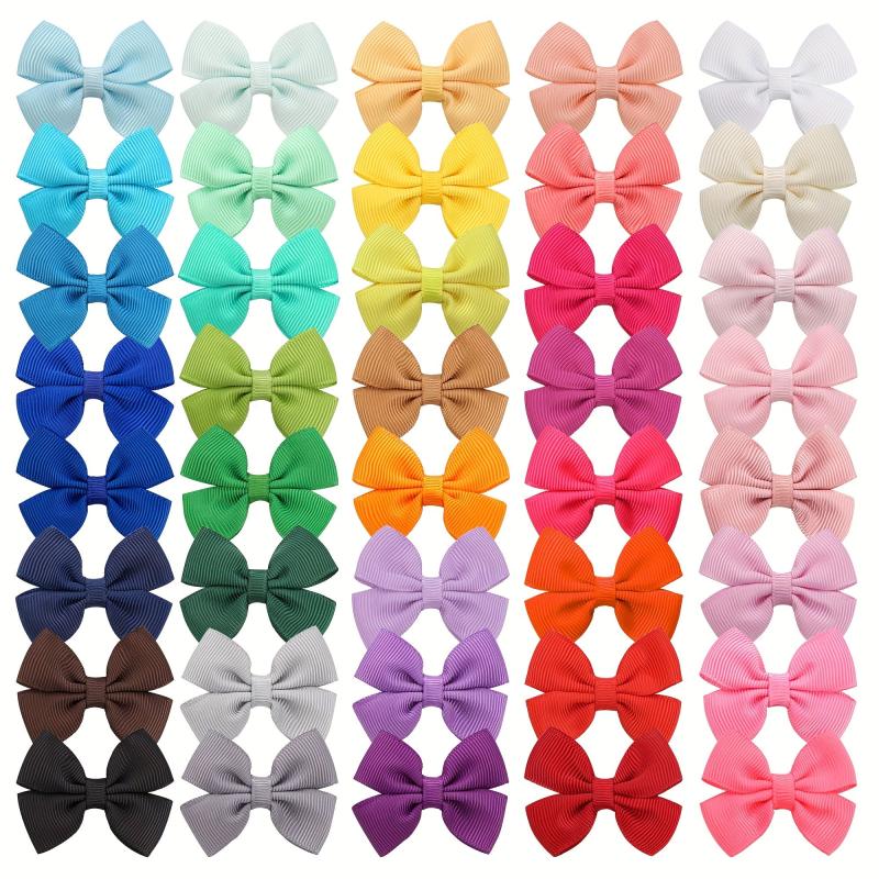 Mini Hair Bow Clips Girls Hair Clips