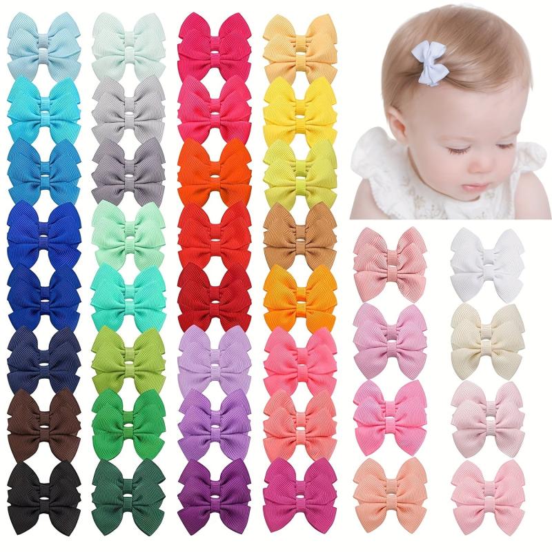 Mini Hair Bow Clips Girls Hair Clips