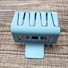 Mini Style Square Hair Claw Solid Shark Claw Holder