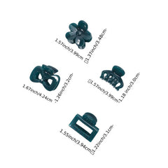 6pcs Mini Hair Claw Clips Strong Hold Hair Accessories