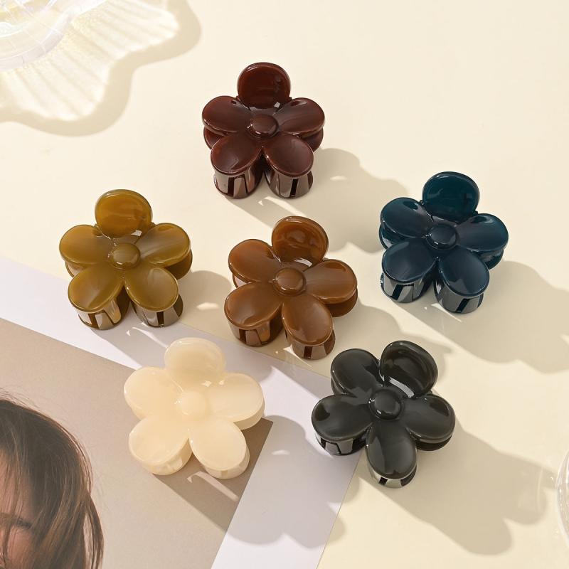 6pcs Mini Hair Claw Clips Strong Hold Hair Accessories