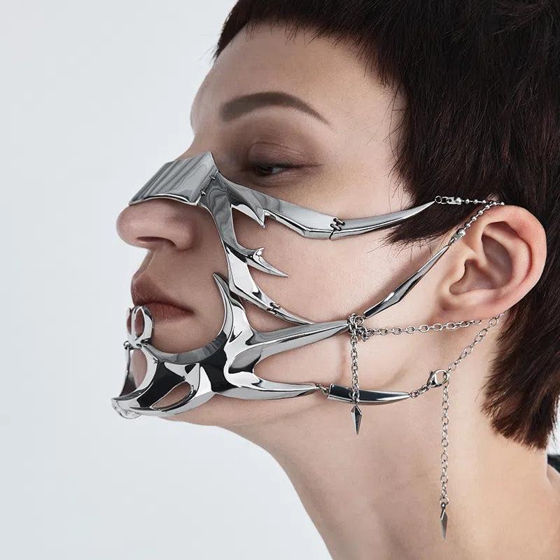CyberPunk Masquerade Mask for Women Prom
