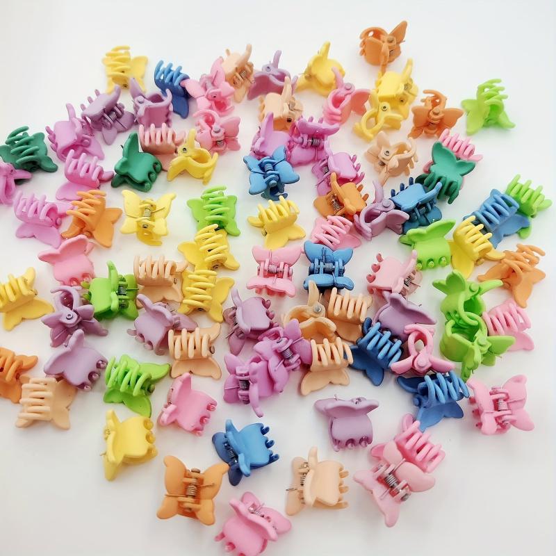 Butterfly Hair Clip Macaroon Mini Claw Mini Hair Clip For Girls And Baby