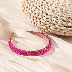 Sparkling Leaf Headband for Party Prom Women Girls