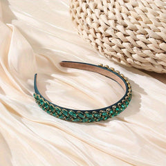 Sparkling Leaf Headband for Party Prom Women Girls