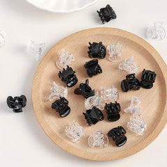 24pcs Mini Shark Claw Hair Accessories For Women