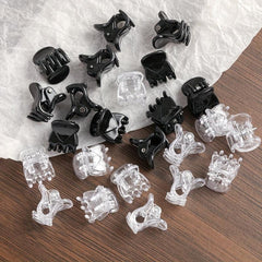 24pcs Mini Shark Claw Hair Accessories For Women