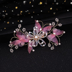 Romantic Flower Mini Hair Clip Wedding Bridal Hair Pin