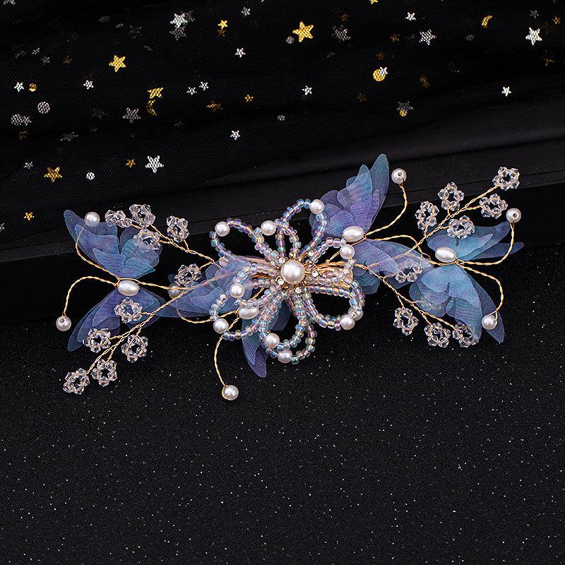 Romantic Flower Mini Hair Clip Wedding Bridal Hair Pin