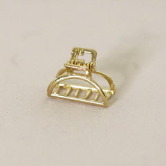 3pcs Hair Claw Golden Hair Clips Non Slip Hair Accessories