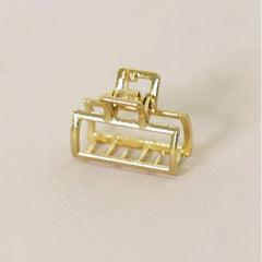 3pcs Hair Claw Golden Hair Clips Non Slip Hair Accessories