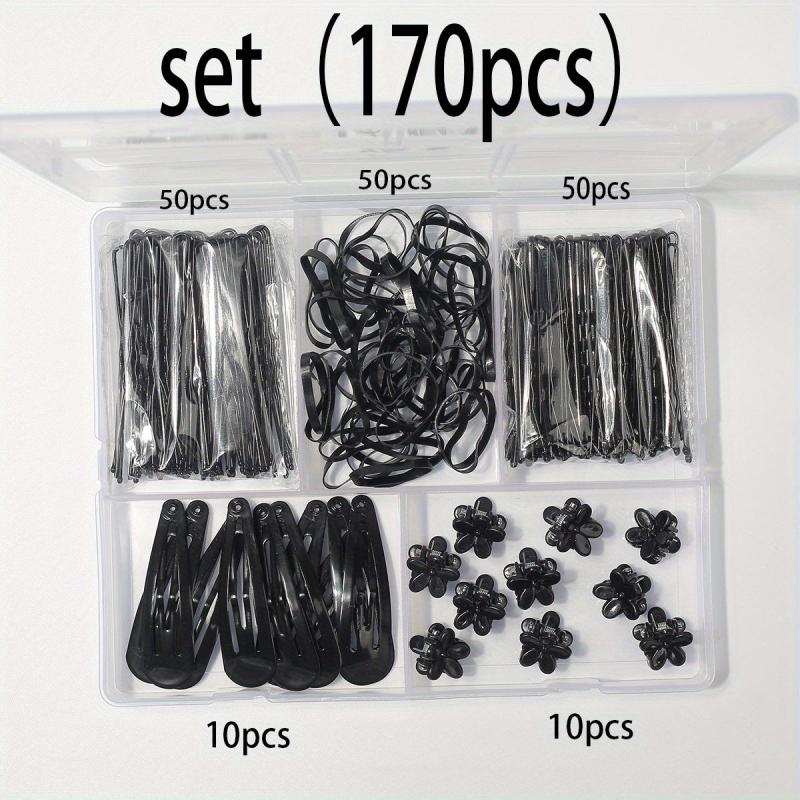 Hair Accessories Set Hair Clips Hair Rings Hair Claws Styling Tools Bands