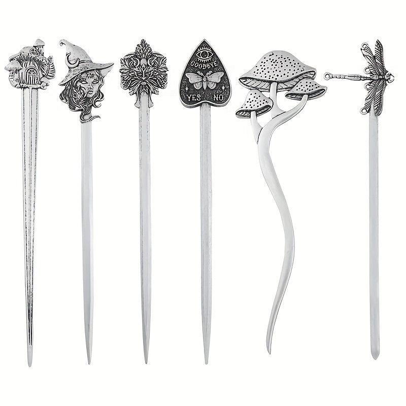 Vintage Viking Style Hairpin Celtic Barrette Hair Stick