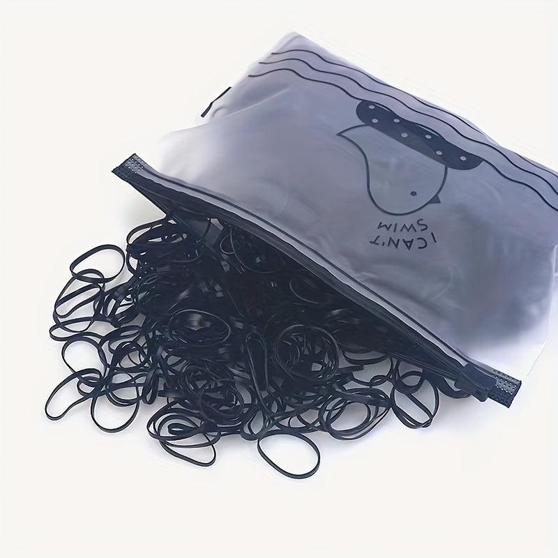 1500pcs Mini Elastic Hair Rubber Band Strentchy Hait Tie Non slip Braid