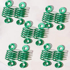 Spiral Hair Beads Cuffs Braiding Beard Bead