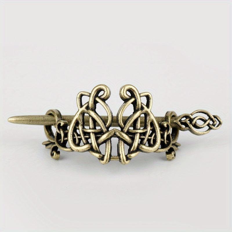 Vintage Viking Style Hairpin Irish Knot Hairpin Retro Metal Hair Accessories