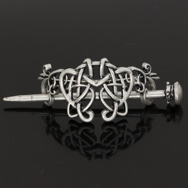 Vintage Viking Style Hairpin Irish Knot Hairpin Retro Metal Hair Accessories