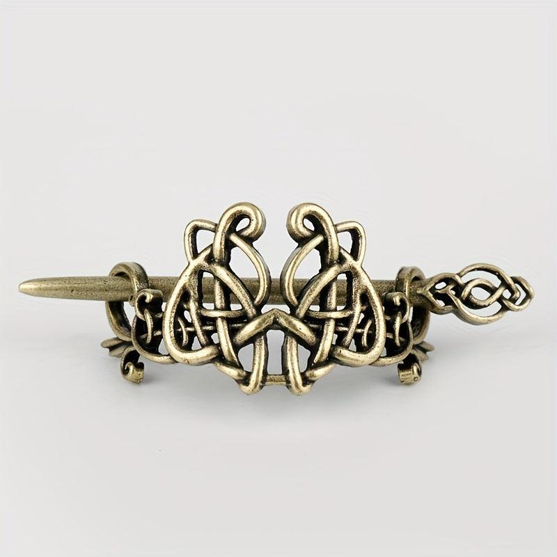 Vintage Viking Style Hairpin Irish Knot Hairpin Retro Metal Hair Accessories