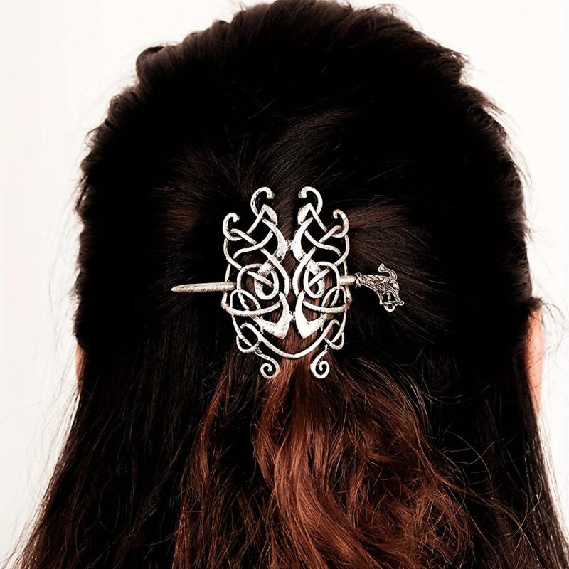 Vintage Viking Style Hairpin Irish Knot Hairpin Retro Metal Hair Accessories