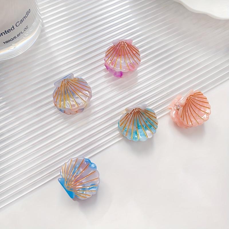Acetic Acid Shell Hair Claw Mini Side Clip Hair Accessories