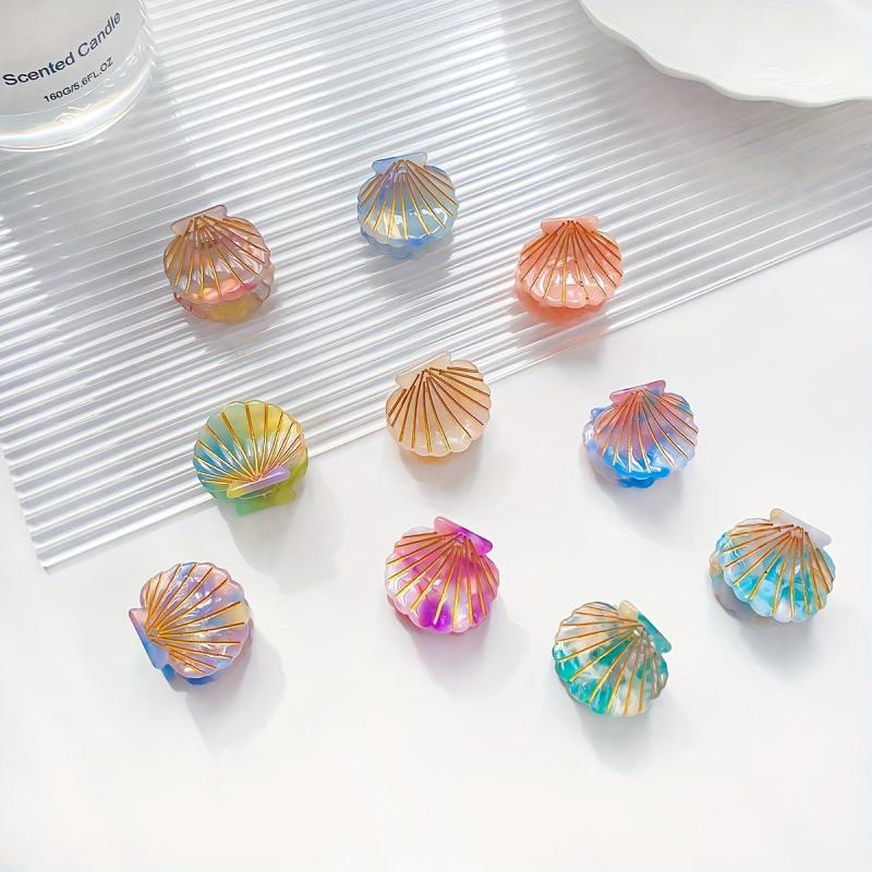 Acetic Acid Shell Hair Claw Mini Side Clip Hair Accessories