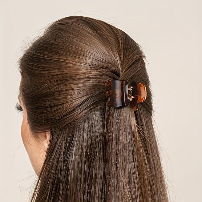 8pcs Mini Shark Claw Braid Hair Clip Women Hair Accessories