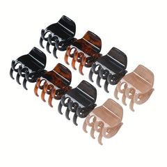 8pcs Mini Shark Claw Braid Hair Clip Women Hair Accessories