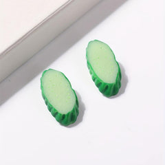 2pcs Cucumber Hair Clip Mini Duck Billed Clip