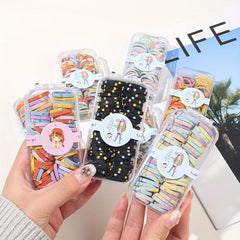 60PCS Girls Hair Ties Hair Rope Elastic Bands For Kids Baby Headdress