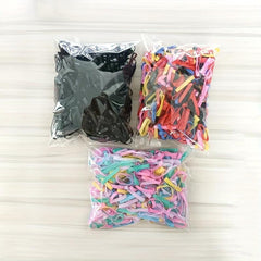 Women Hair Accessories Set Mini Hair Claw Rubber Band Elastic Ponytail Hair Tie