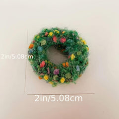 Rainbow Plush Hair Ring Head Rope Female Rubber Band Headdress