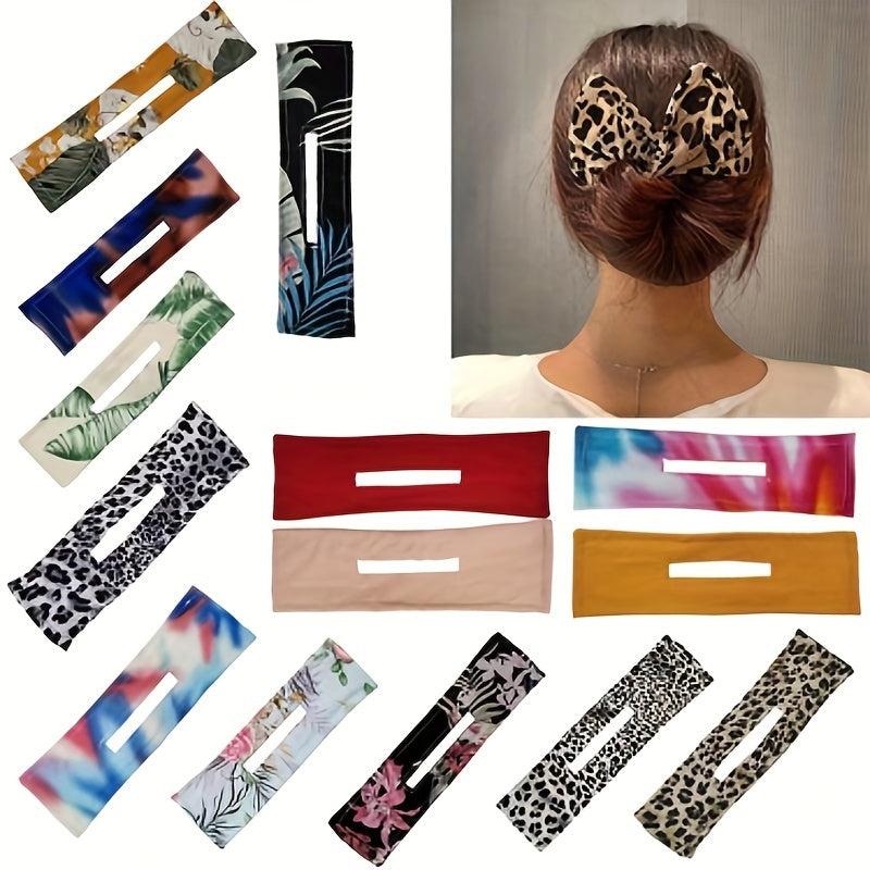 Hair Bun Maker Twister French Curler Headband Lazy Styling Hair Accessories