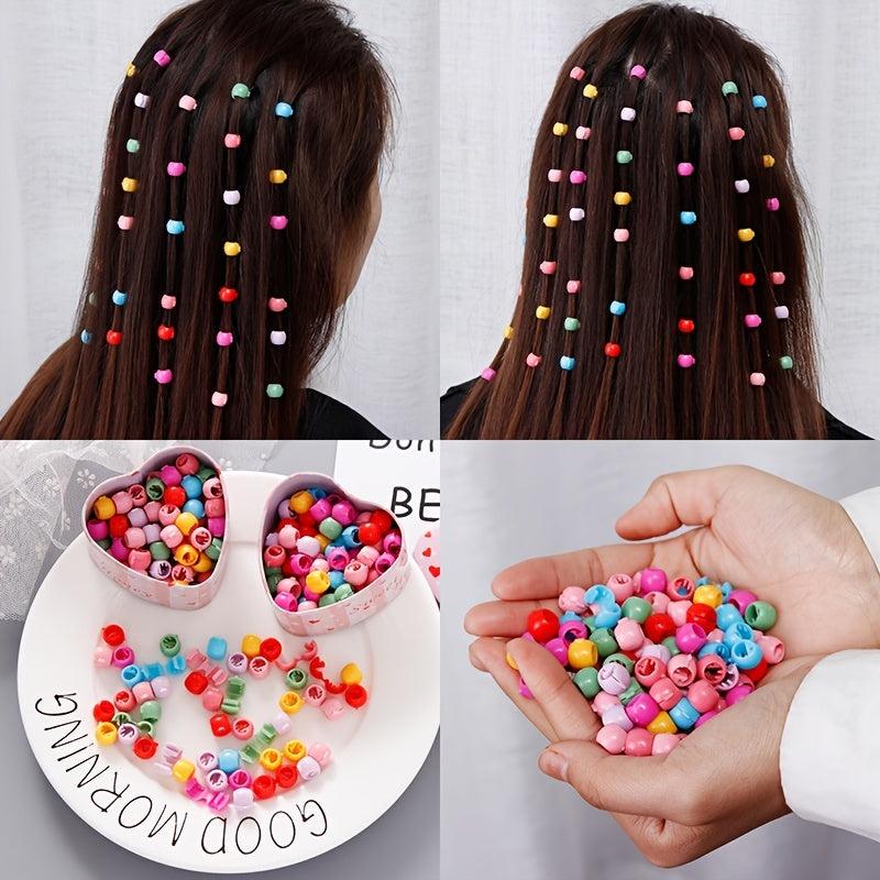 Mini Rainbow Hair Claw Clips for Girls Women