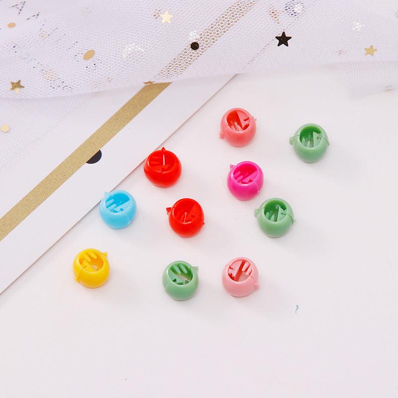 Mini Rainbow Hair Claw Clips for Girls Women