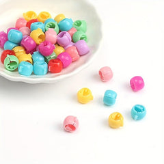 50PCS Mini Candy Hair Clips Nonslip Hair Claw For Ponytail Braids