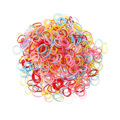 2000 Colorful Elastic Hair Rubber Bands Ponytail Holders for Girls No Damage