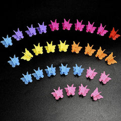 10pcs Mini Butterfly Hair Clip Small Hair Claw Headwear Y2K Hair Accessories