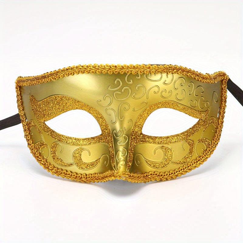 Retro Roman Masquerade Half Face Decoration for Masquerade Ball Halloween