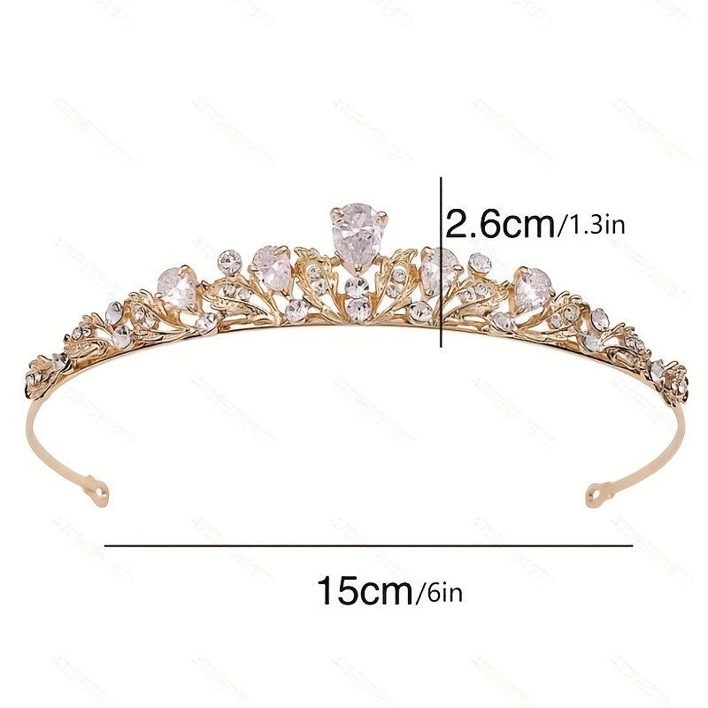 Crystal Headband Tiara Wedding Hair Accessories Crown