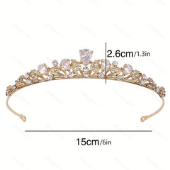 Crystal Headband Tiara Wedding Hair Accessories Crown