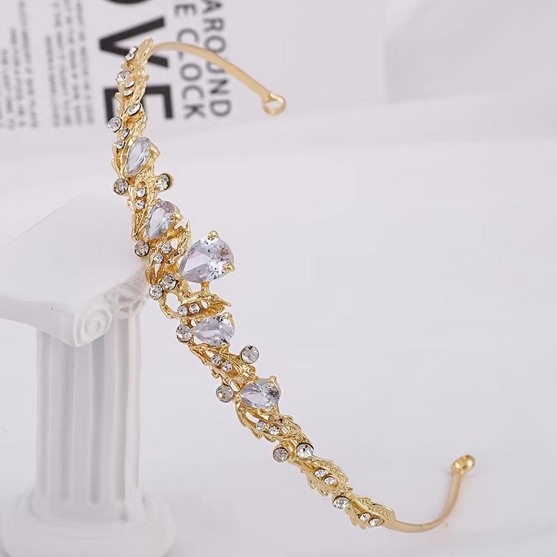 Crystal Headband Tiara Wedding Hair Accessories Crown