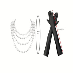 1920s Masquerade Party Costume Accessory Set