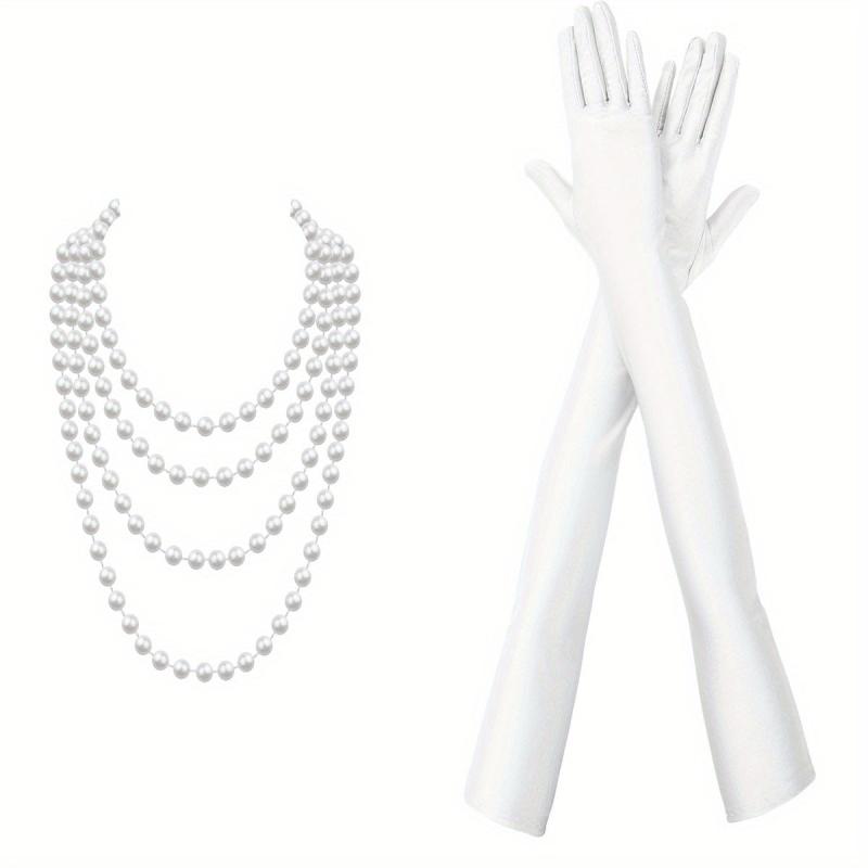 1920s Masquerade Party Costume Accessory Set