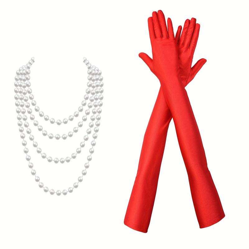1920s Masquerade Party Costume Accessory Set