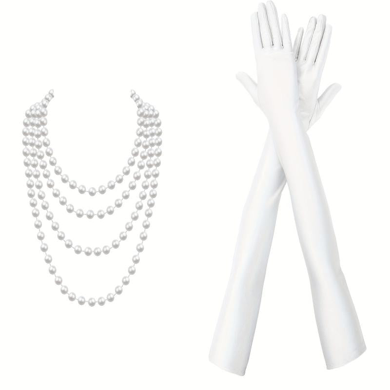 1920s Masquerade Party Costume Accessory Set