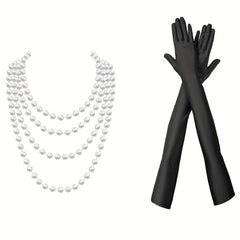 1920s Masquerade Party Costume Accessory Set