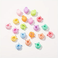 20pcs Mini Heart Hair Claw Clip for Women Girls Toddlers