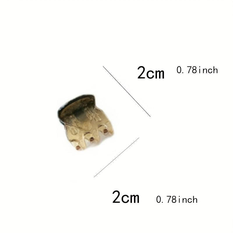Minimalist Hair Claw Mini Banana Clip Non Slip Hair Styling Accessory