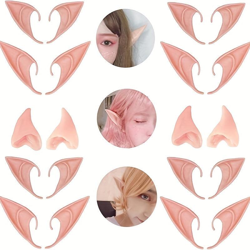 Fairy Pixie Ears Cosplay Accessories Short Long Anime Party Masquerade Halloween